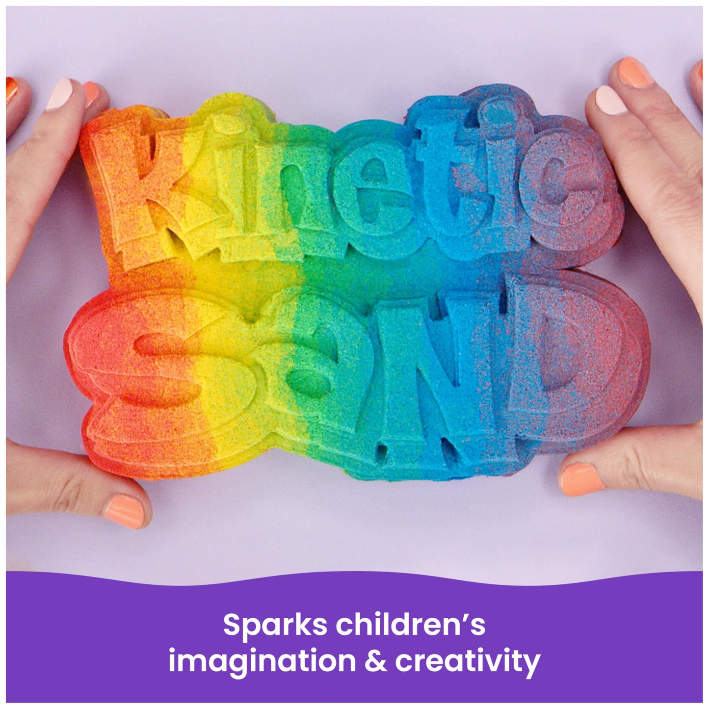 Kinetic Sand, 6lbs Mega Mixin’ Bag, Easter Basket Stuffers, Includes Moldable Red, Yellow & Blue Play Sand, Amazon Exclusive (Packaging May Vary)