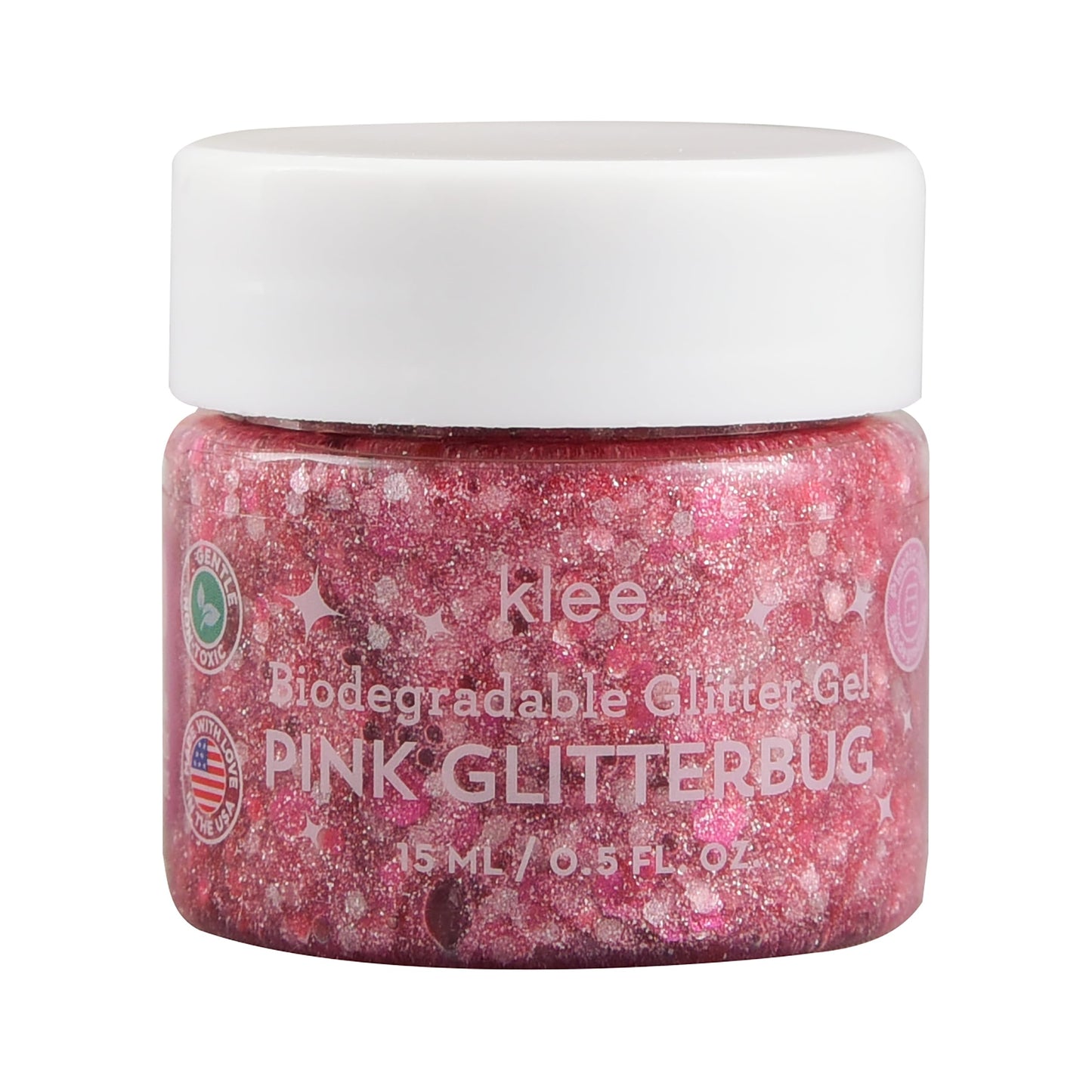 Luna Star Naturals Klee Kids Deluxe Play Makeup Kit. Gentle and Non-Toxic. Made in USA. (Pink Ballet Fairy)