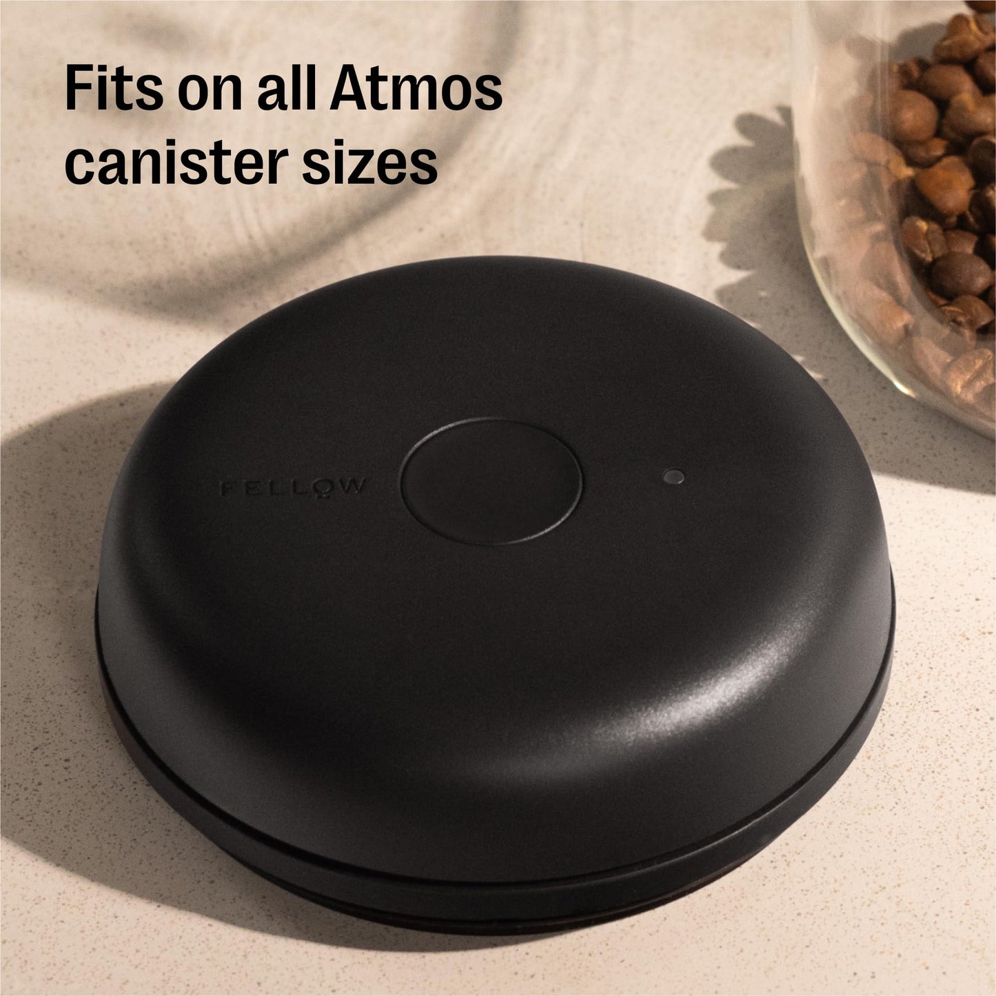 Fellow Electric Atmos Lid - Automatically Sealing Lid - Compatible With All Atmos Vacuum Coffee Canisters