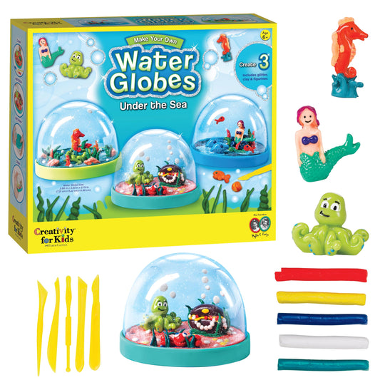 Creativity for Kids Make Your Own Water Globes - Under The Sea Snow Globes