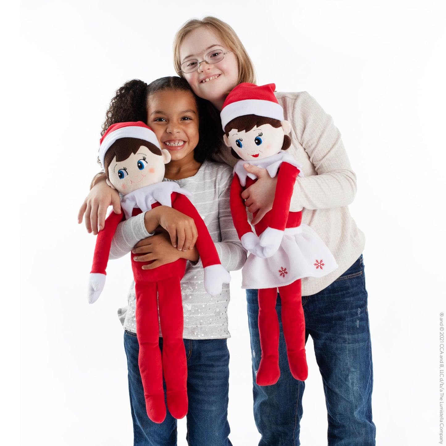 Elf on The Shelf - Plushee Pals Huggable Boy Blue Eyes, 27 inch