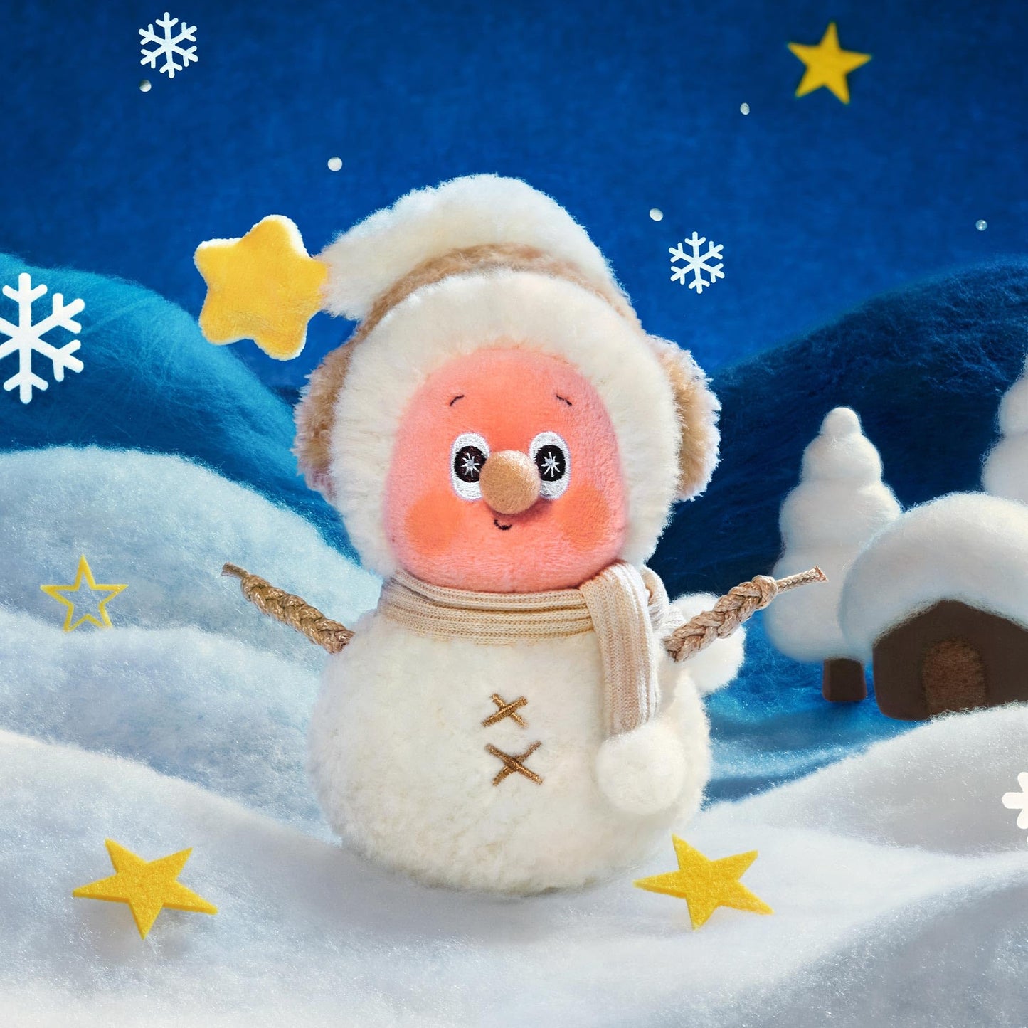 POP MART Twinkle Twinkle Sweet Dreams Forecast Series-Plush Pendant Blind Box, Collectible Toys Home Decorations, Holiday Birthday Gifts for Girls and Boys, Single Box