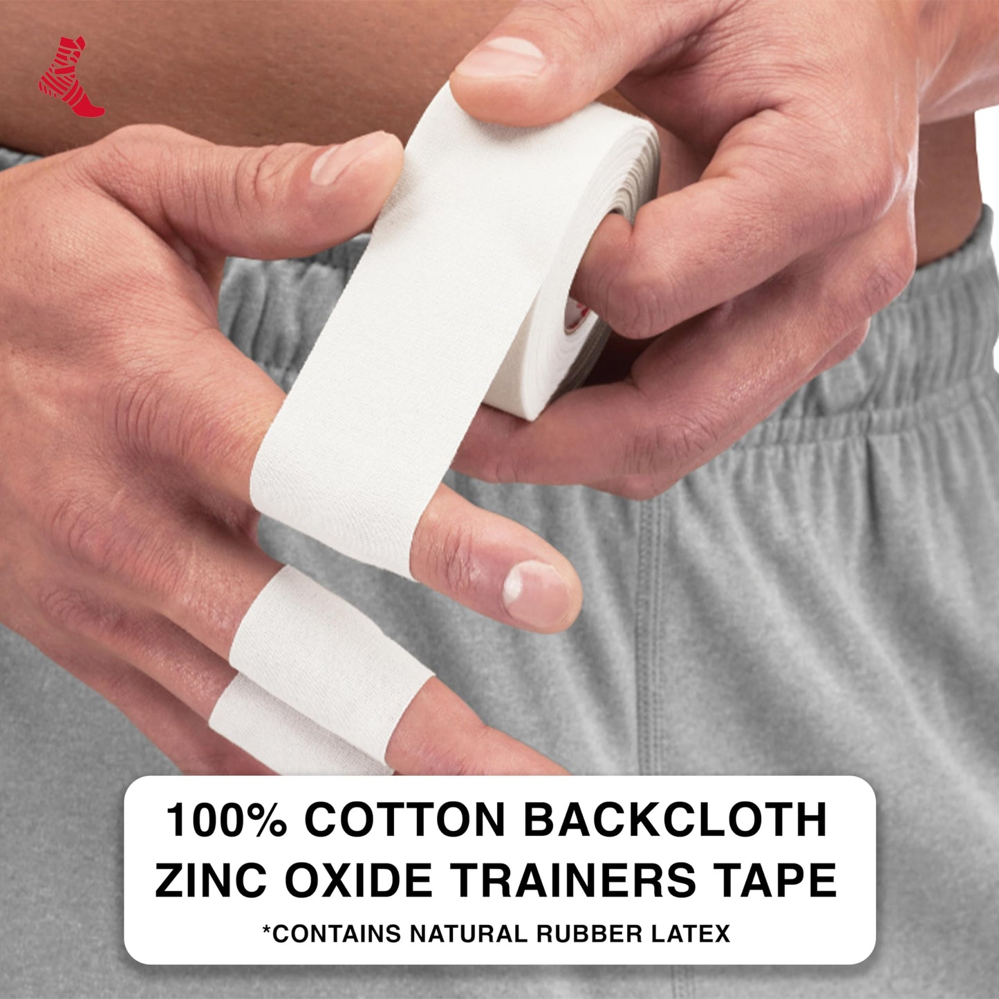 MUELLER Sports Medicine MTape Rolls Team Pack, Quality Athletic Tape, Easy to Tear for Fast & Effective Taping, 1.5" x 10 Yards Per Roll, 32 Rolls, White