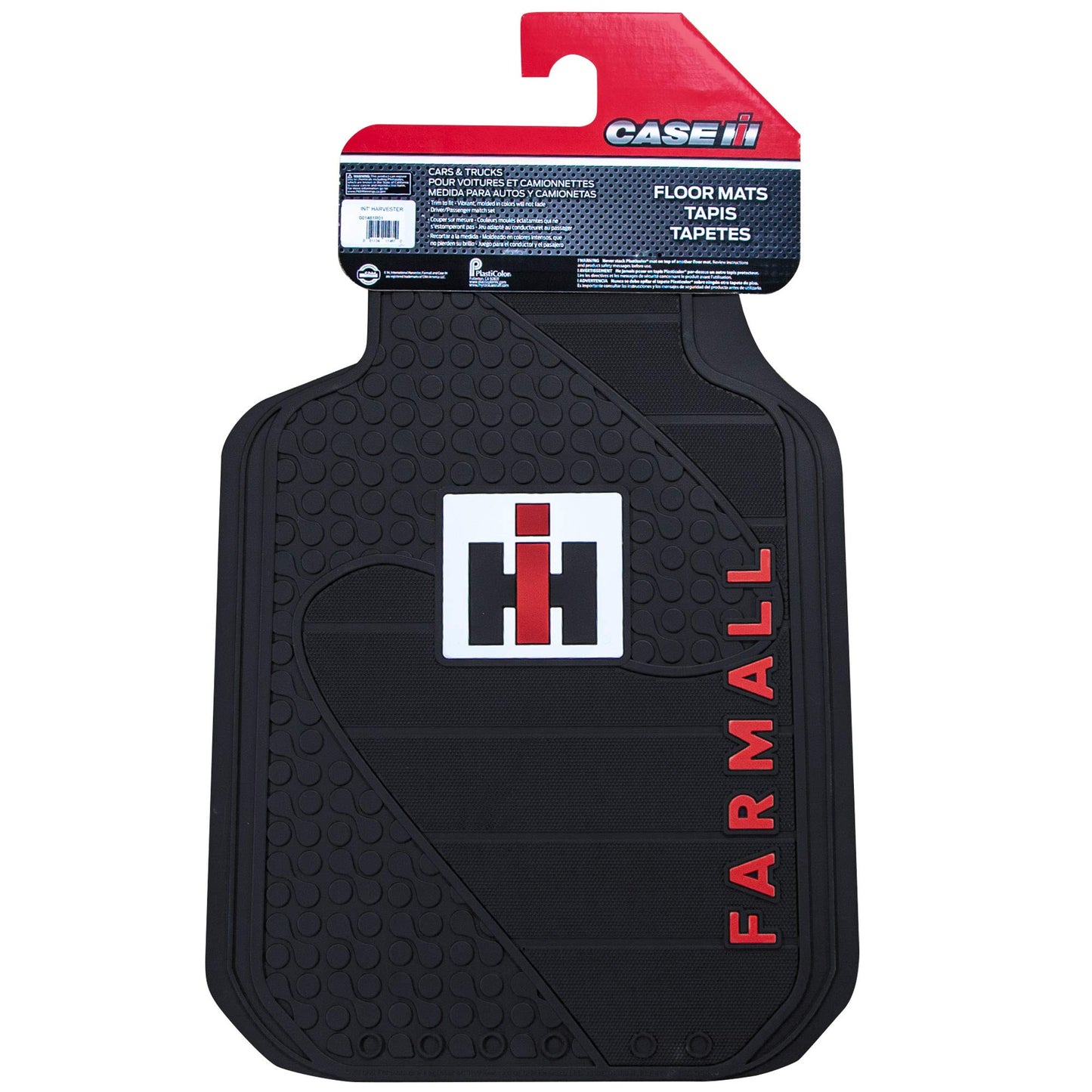 Plasticolor 001461R01 IH International Harvester Farmall Universal Fit Car Truck SUV Front Floor Mats Pair