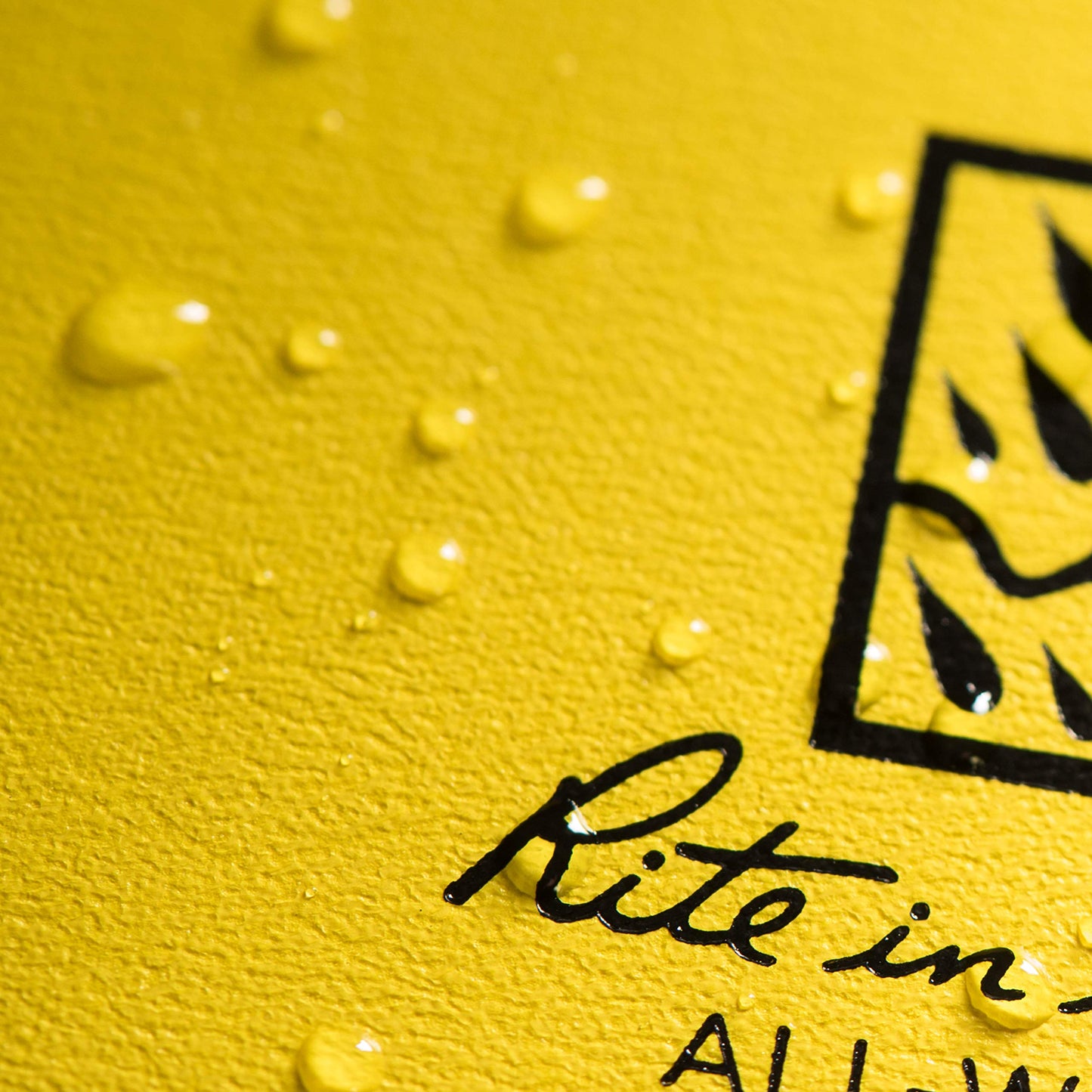 Rite in the Rain Weatherproof Hard Cover Notebook, 8.75" x 11.25", Yellow Cover, Universal Pattern (No. 370F-MX)