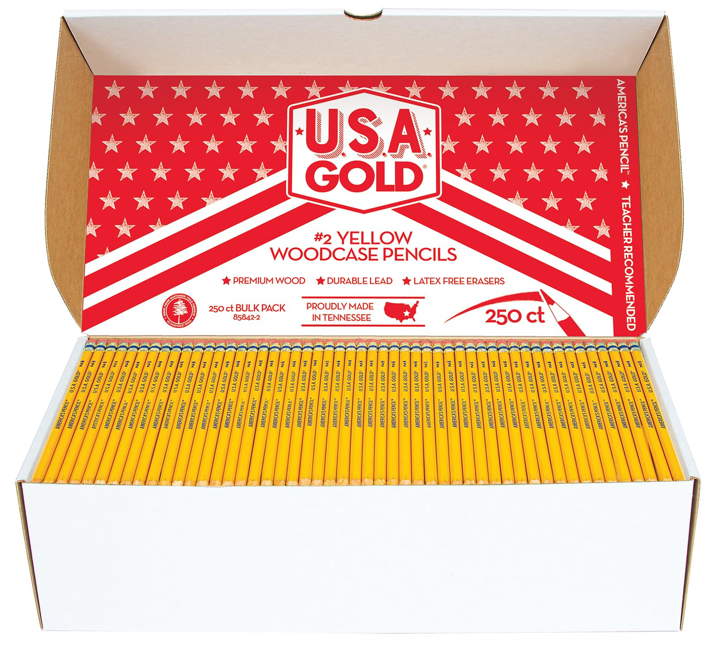 Cra-Z-Art USA Gold School Box 250ct