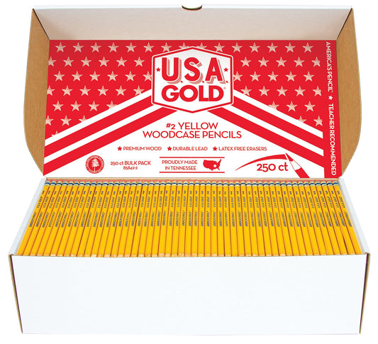 Cra-Z-Art USA Gold School Box 250ct