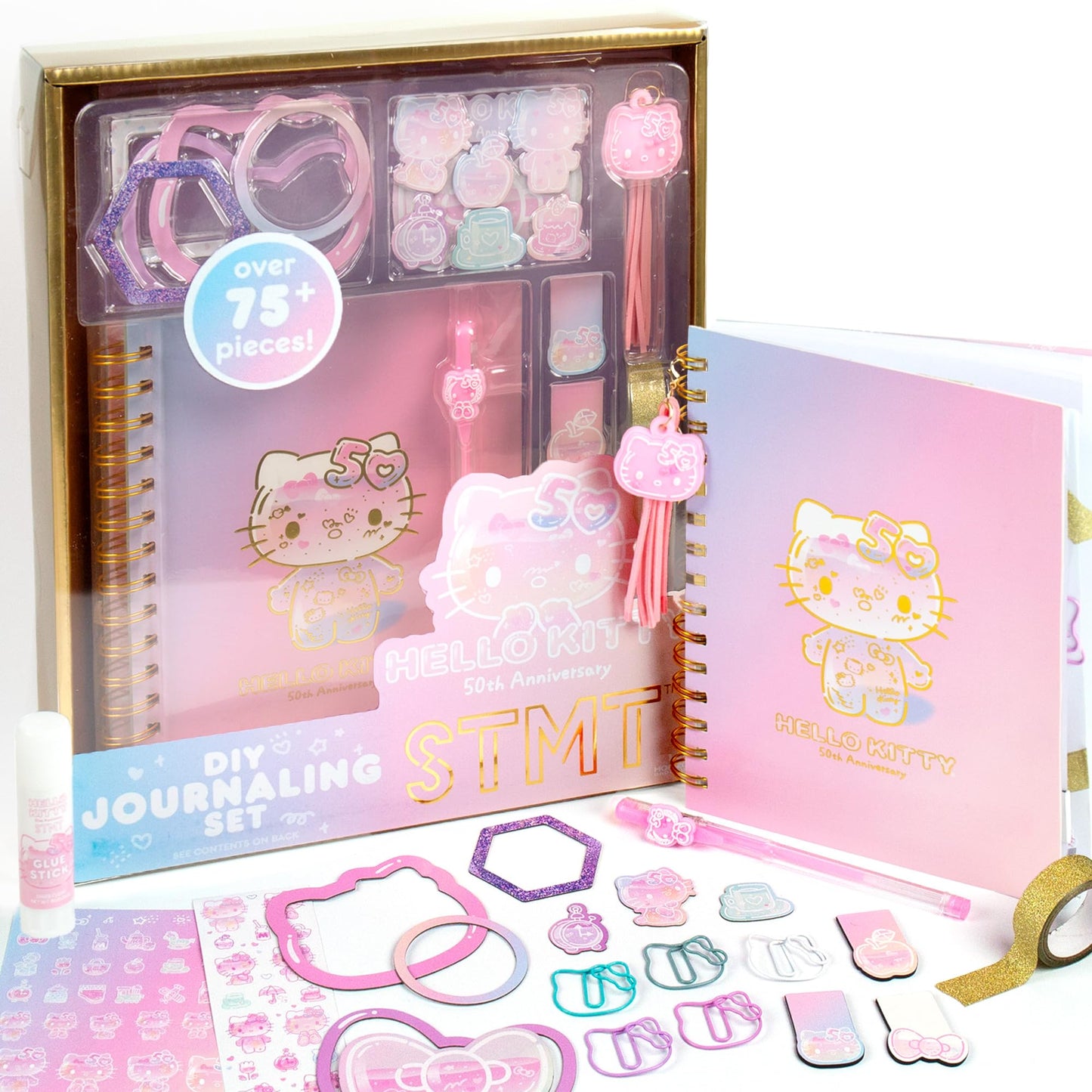 Horizon Group USA Hello Kitty 50th Anniversary DIY Journaling Set