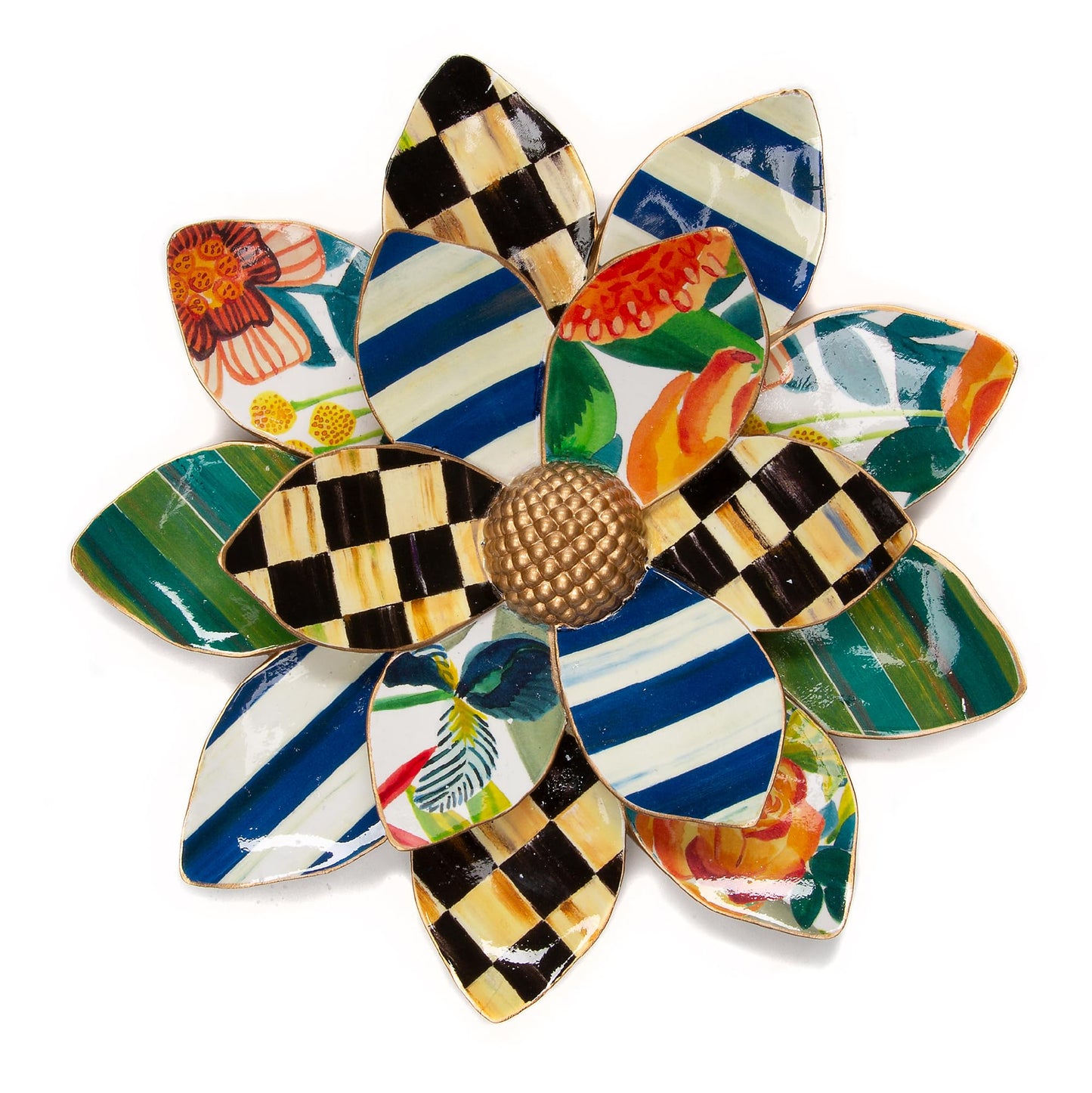 MACKENZIE-CHILDS Wallflower, Hanging Floral Wall Decor, Small