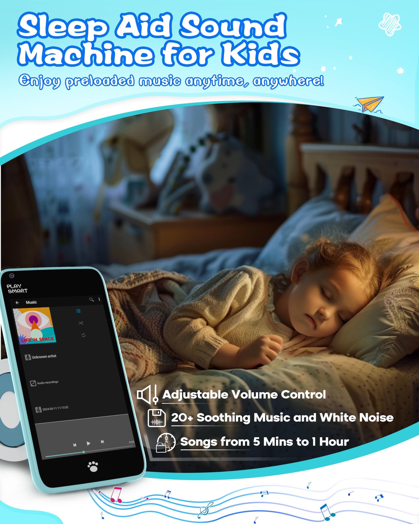 MOMILLA Kids Toys Smart Phone, 3.97" Touchscreen, Birthday Gifts for Kids, 16GB Toddler Learning Cell Phone with Games, Boys Girls Toys for Age 3 4 5 6 7 8 9 Year Old（Front Camera Only