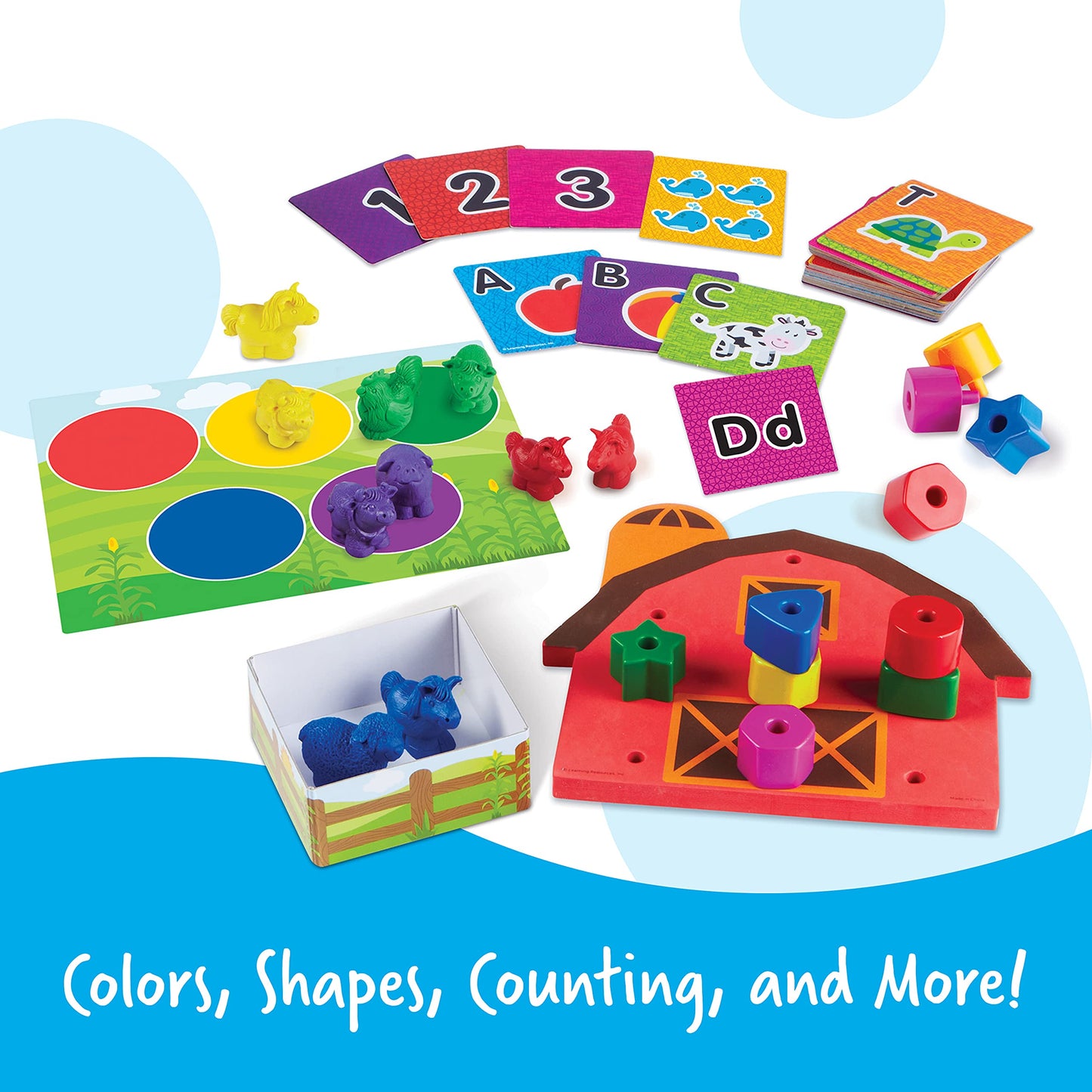 Learning Resources LER3483 All Ready for Toddler Time Activity Set