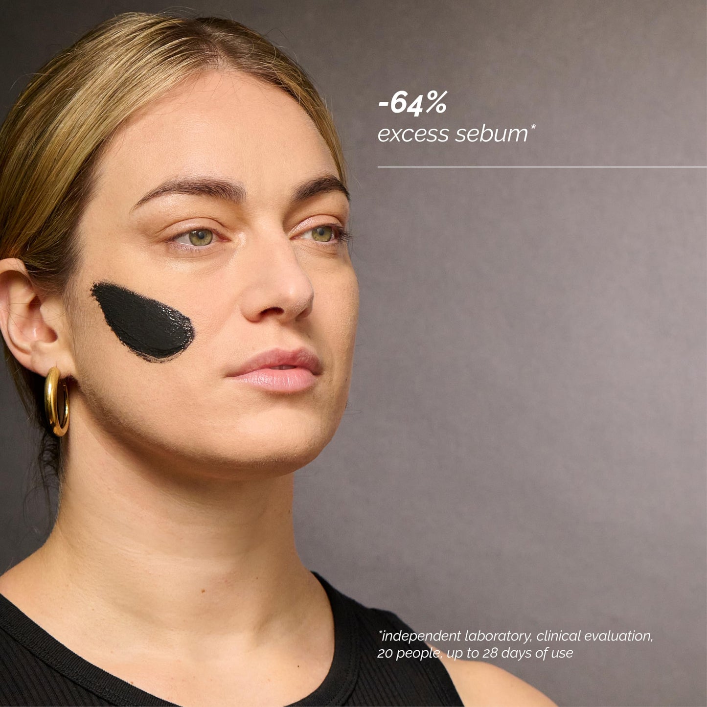 /skin regimen/ LX Charcoal Mask, Purifying Clay Mask, 75 ml
