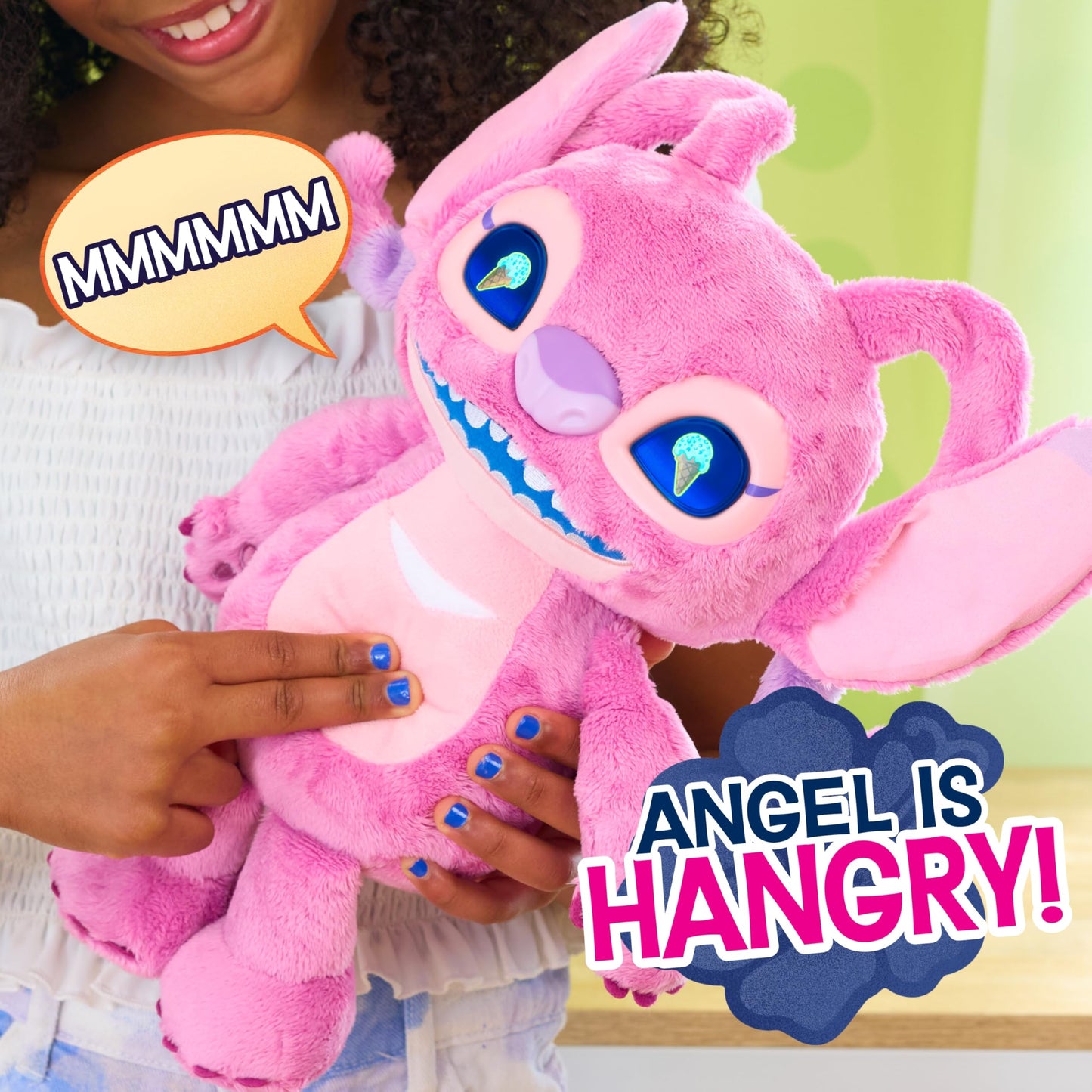 Just Play Stitch Many Moods Feature Plush - Angel