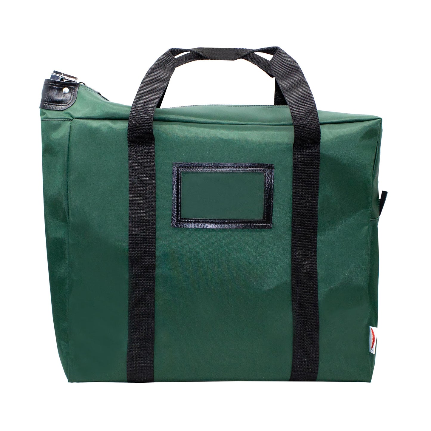 Cardinal bag supplies Briefcase Locking Document Bag, 17 x 14 x 5 inches (Forest Green)