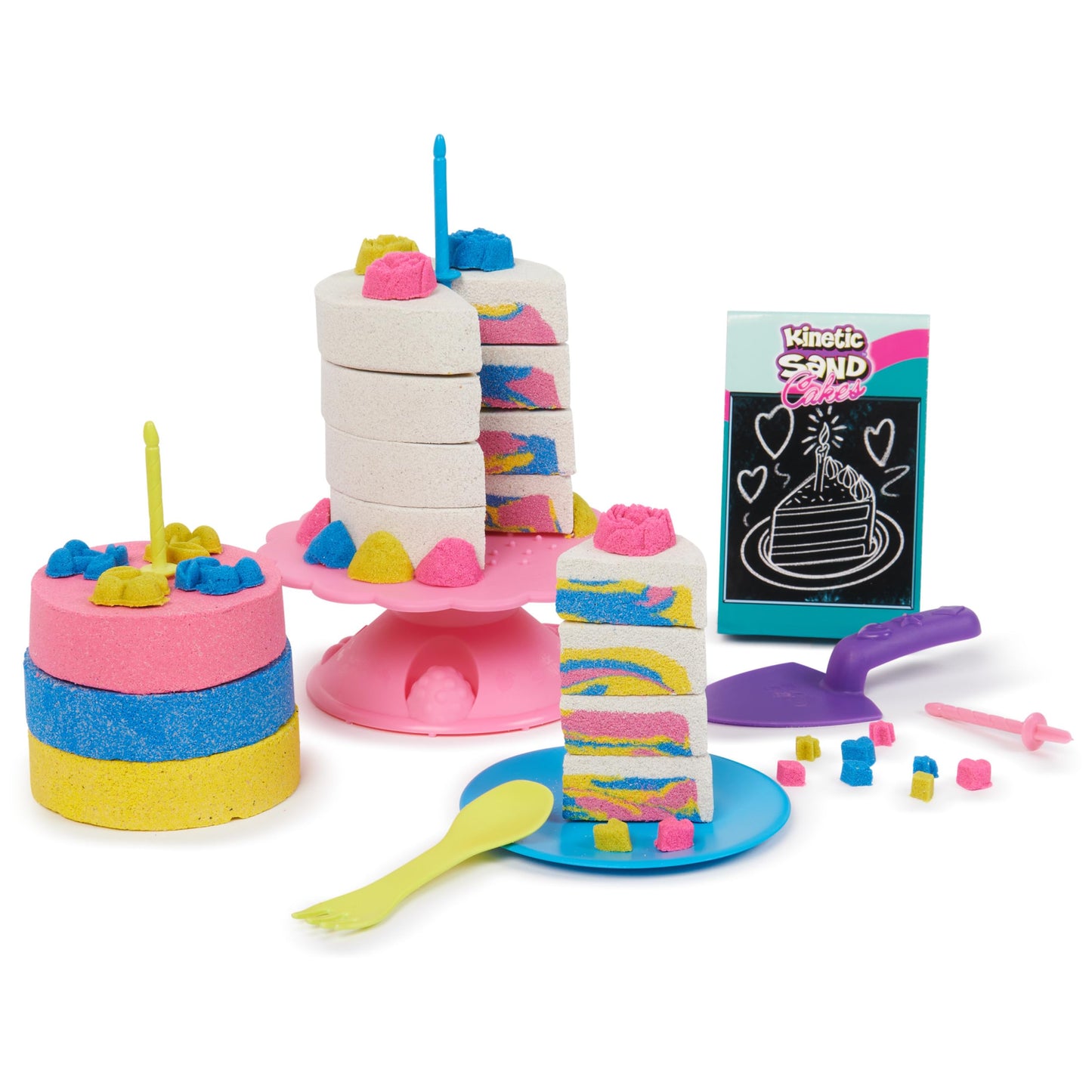 Kinetic Sand, Rainbow Cake Shoppe Playset