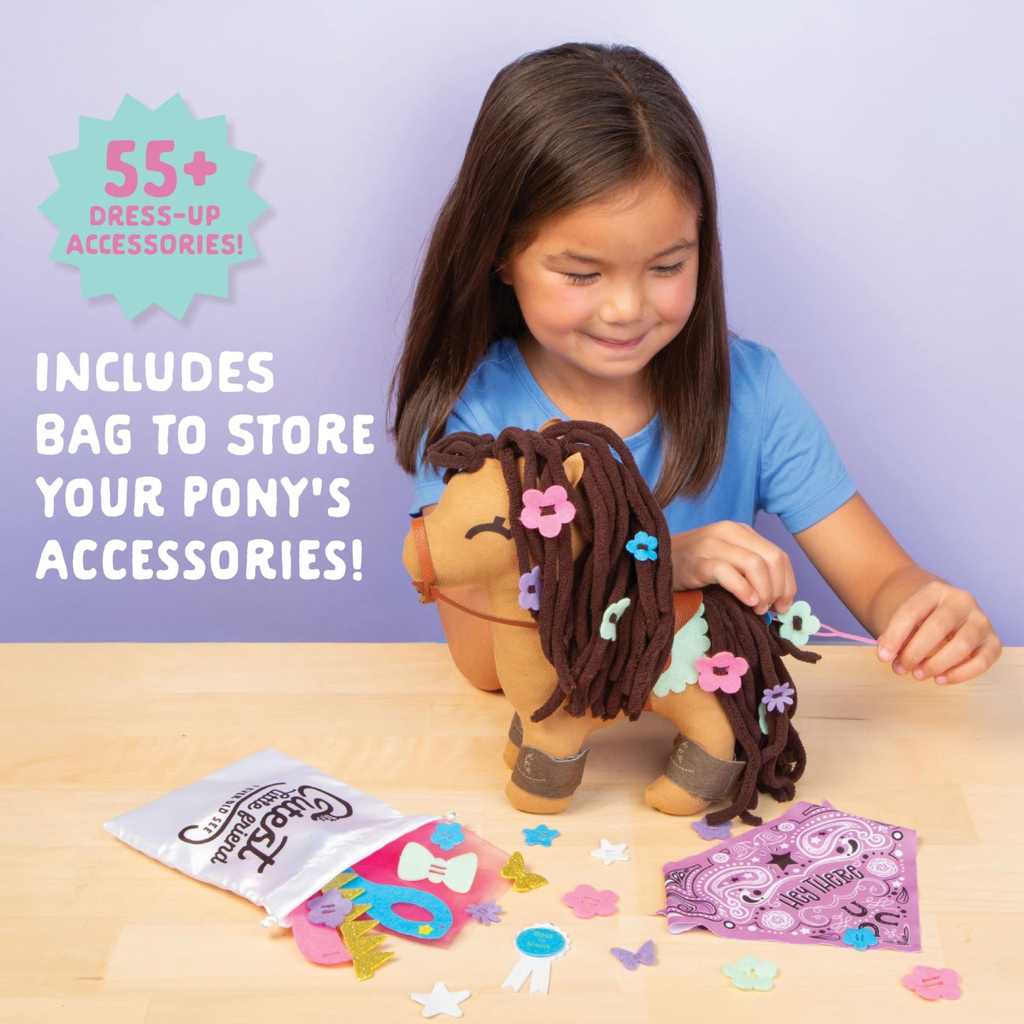 Craft-tastic Make A Plush Pony Friend Crafts, Multi