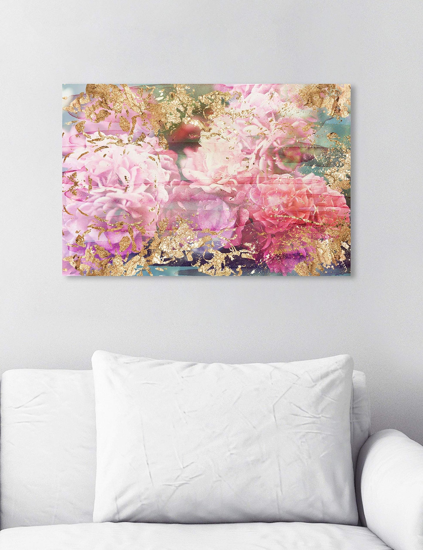 Oliver Gal 'Rose Rhapsody' The Floral and Botanical Wall Art Decor Collection Contemporary Premium Canvas Art Print