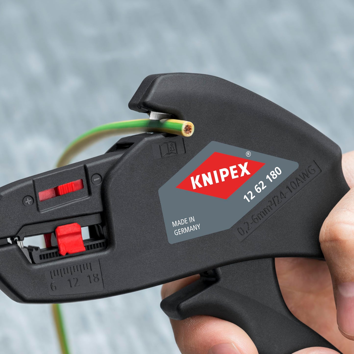 Knipex 12 62 180 7,09" Insulation Strippers