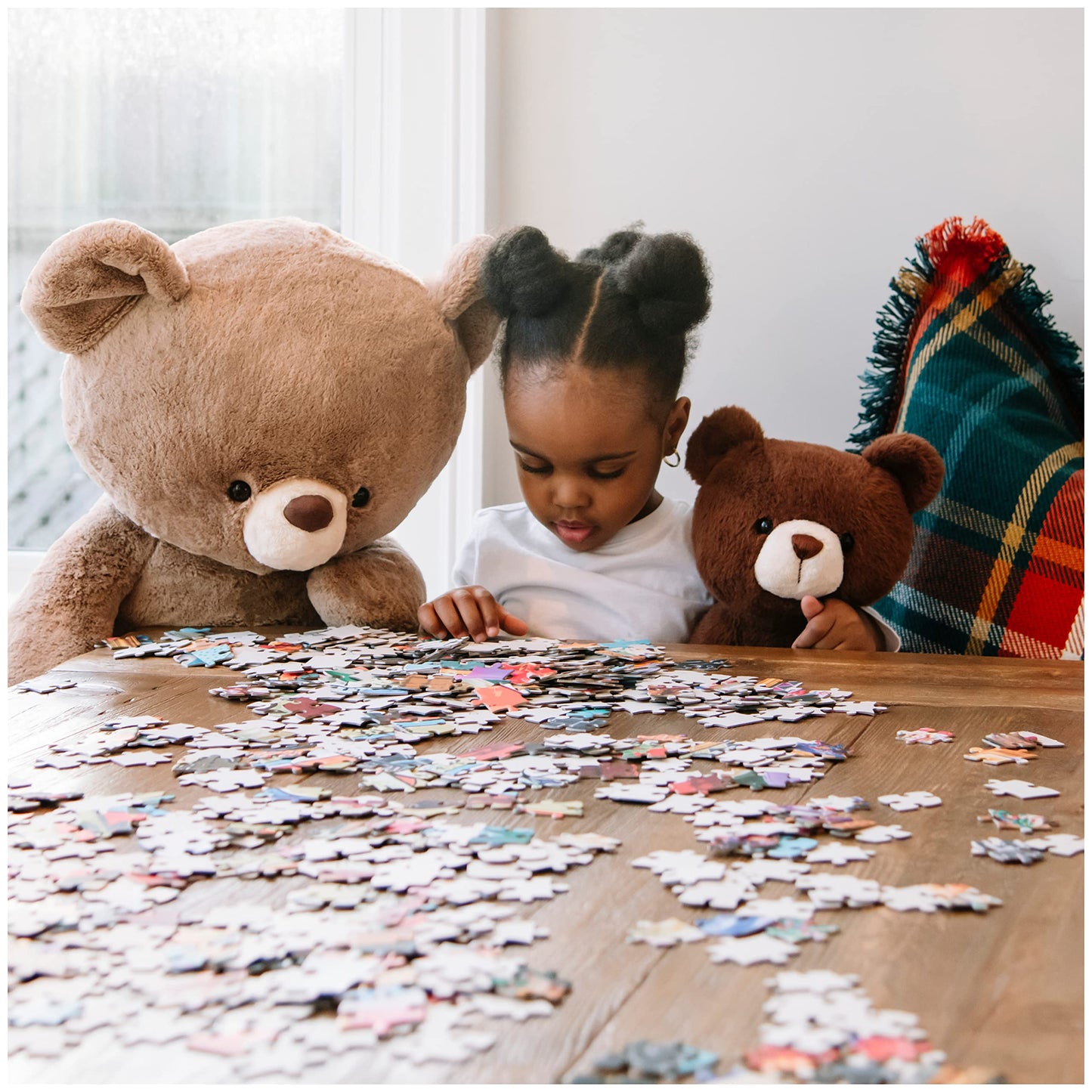 GUND Finley Teddy Bear, Premium Stuffed Animal for Ages 1 and Up, Chocolate Brown, 13”
