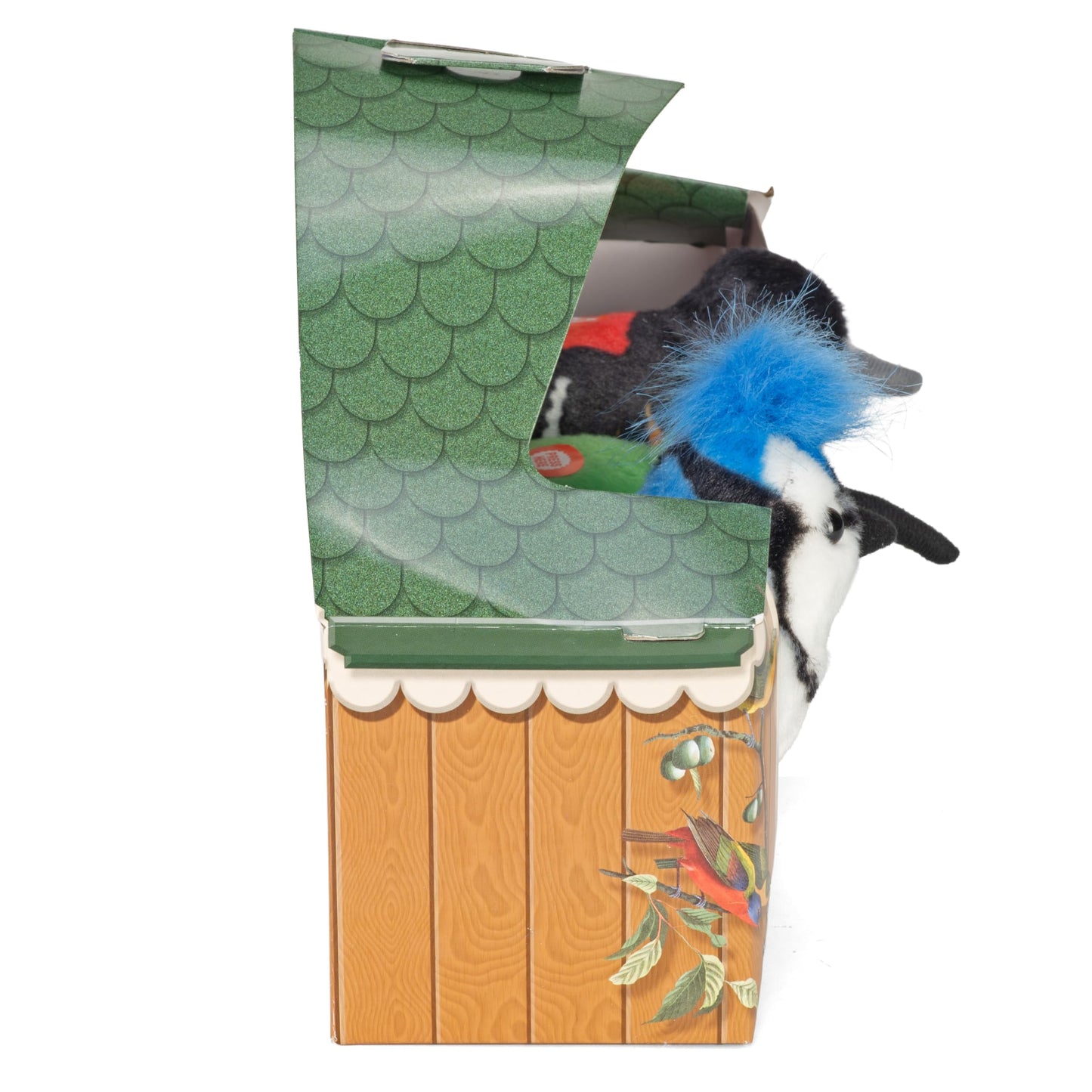 Wild Republic Audubon Birds Collection with Authentic Bird Sounds, Hummingbird, Blue Jay and Baltimore Oriole, Bird Toys for Kids and Bird Watchers