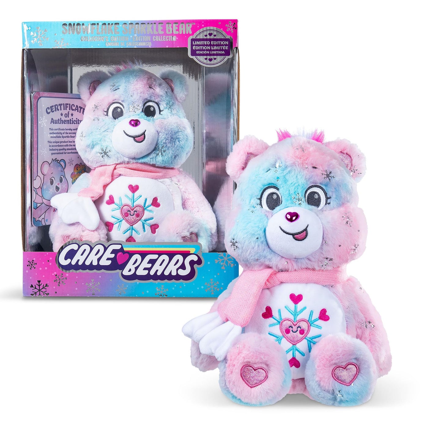 Care Bears Collector Edition Snowflake Sparkle Bear - Amazon Exclusive