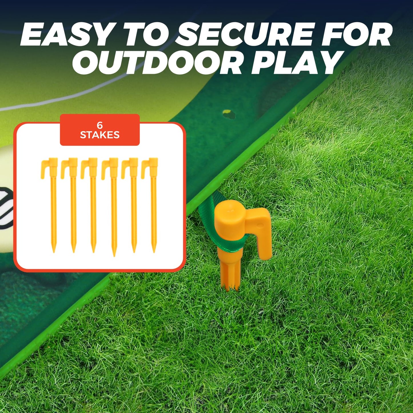 TOY Life Chipping Golf Practice Mats Golf Game Training Mat Indoor Outdoor Games for Adults Family Kids Outdoor Play Equipment Stick Chip Golf Set Backyard Game(Patented)