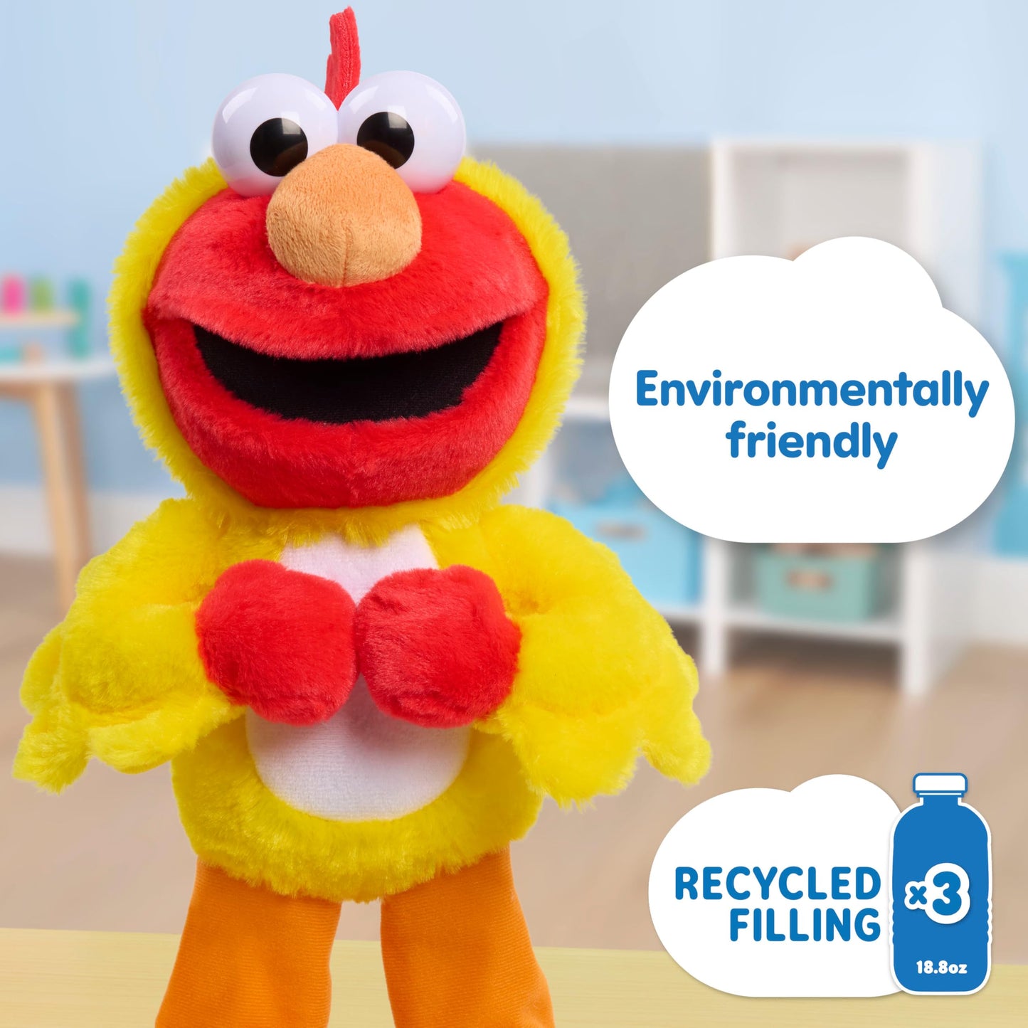 Sesame Street Chicken Dance Elmo, Kids Toys for Ages 2 Up, Gifts and Presents