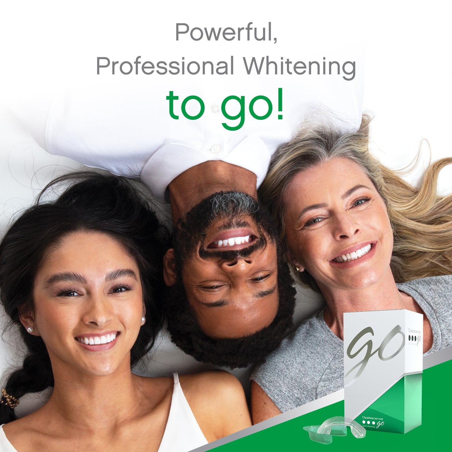 Opalescence Go 10% - Prefilled Teeth Whitening Trays Kit (10 Treatments) - 10% Hydrogen Peroxide - Mint Made by Ultradent Products. Go Teeth Whitening Kit -Mint- GO10-5193-1