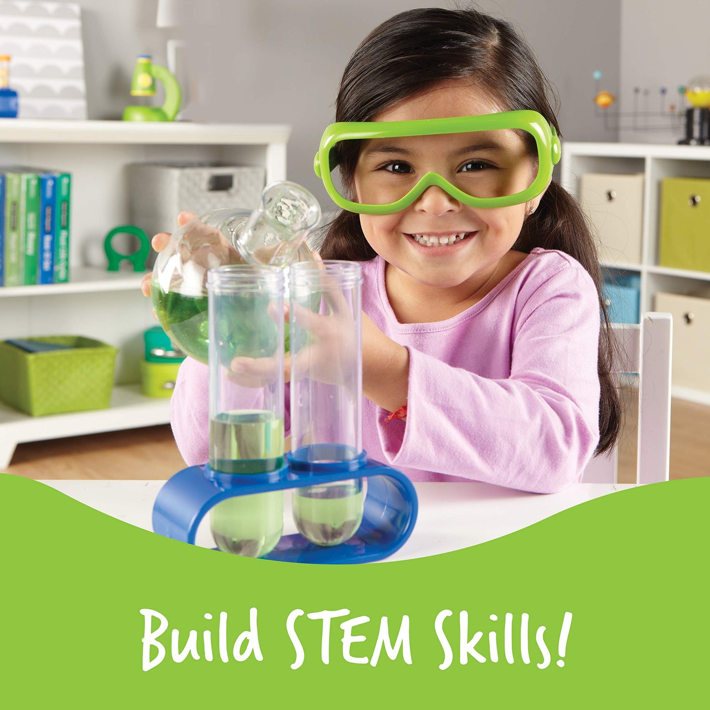 Learning Resources Primary Science Deluxe Lab Set - 45 Piece Set, Ages 3+ STEM Preschool Toys, Science Experiments for Kids