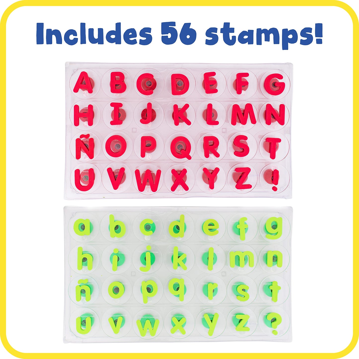 Center Enterprise CE6713 Ready to Learn Giant Upper and Lower Alpha Combo (Pack of 56)