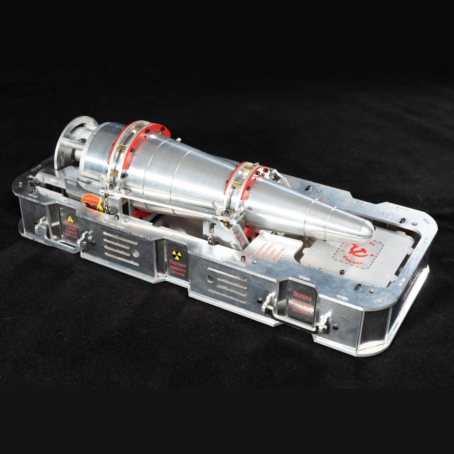 1/6 Scale Full Metal Modern Soviet SS-22 Nuclear Warhead Assembly Model Kit - 3D Metal Puzzles for Adults & Metal Model Kits for Adults - A Great Collectible for Military with Tools & Decals