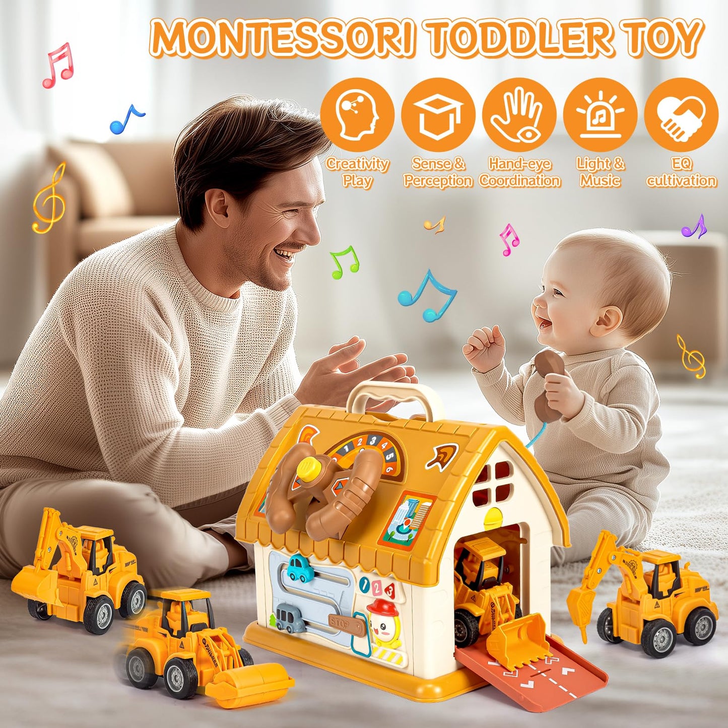 SLTBEH Toys for 3 Year Old Gifts, Montessori Toys for Toddlers