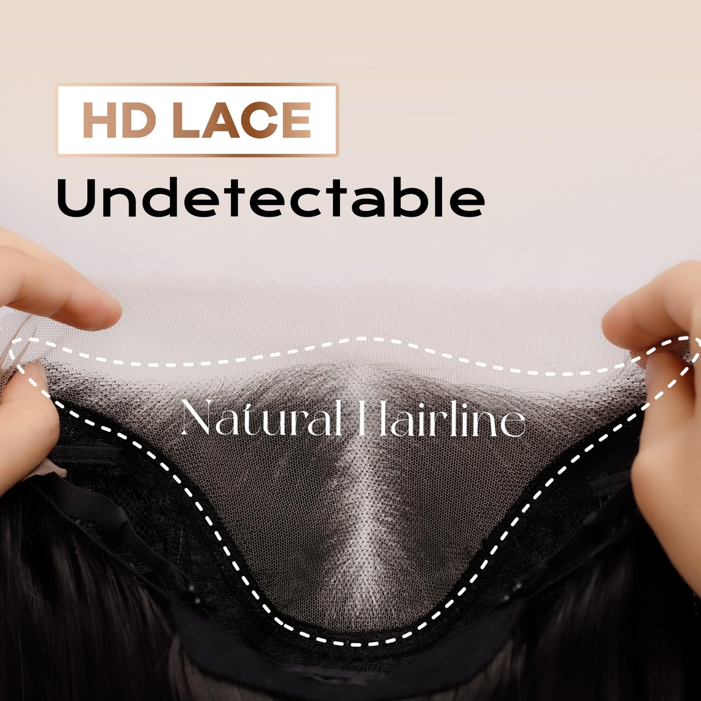 BLL Synthetic Lace Front Wig,13x4 Lace Wig Pre-Plucked Long Straight Glueless 1B Black Wigs For Black Women 26inch Ready to Wear Wigs Beginner Friendly