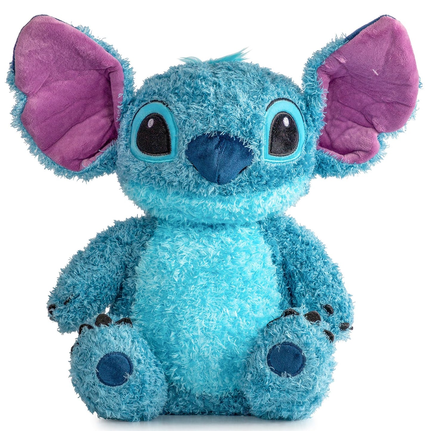 Jay Franco Weighted Disney Plush Pillow Buddy - 2.5 lbs Soft Plushie Stuffed Pillow, 14 Inches, Blue - Stitch