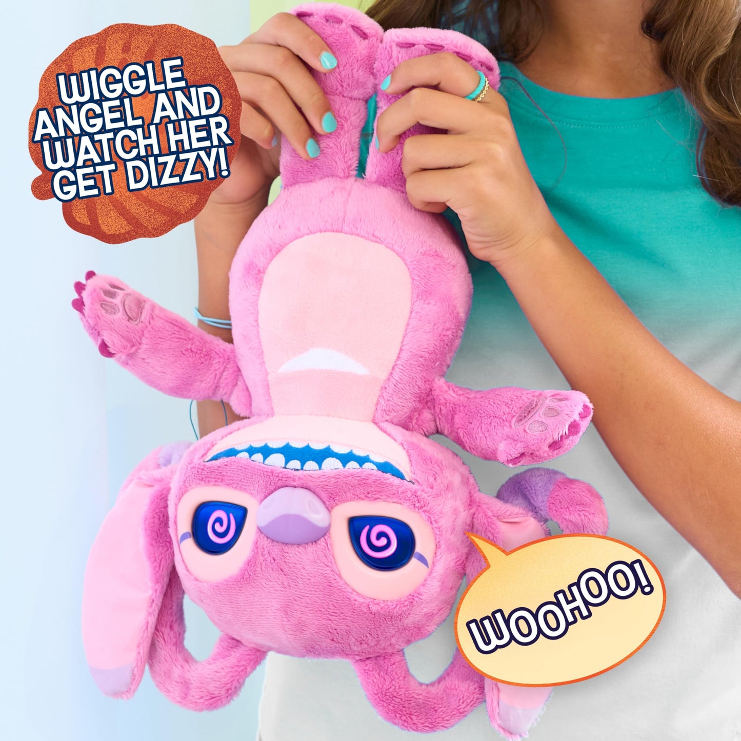 Just Play Stitch Many Moods Feature Plush - Angel