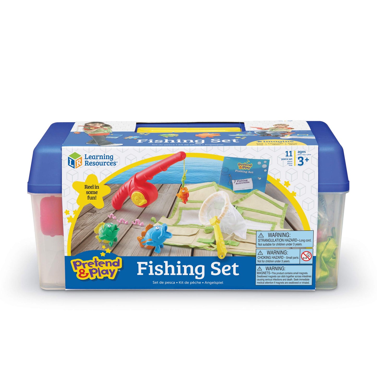 Learning Resources LER9055 Pretend & Play Fishing Set, Multicolored, LER9055