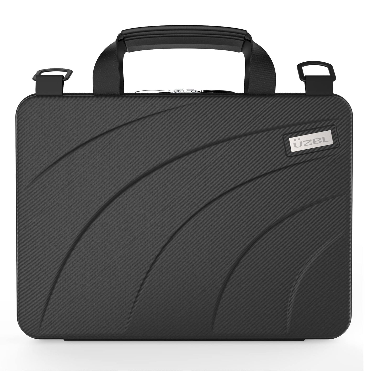 UZBL 13-14 Inch Always-on Chromebook Protective Hard Case with Adjustable Shoulder Strap and Carrying Handles