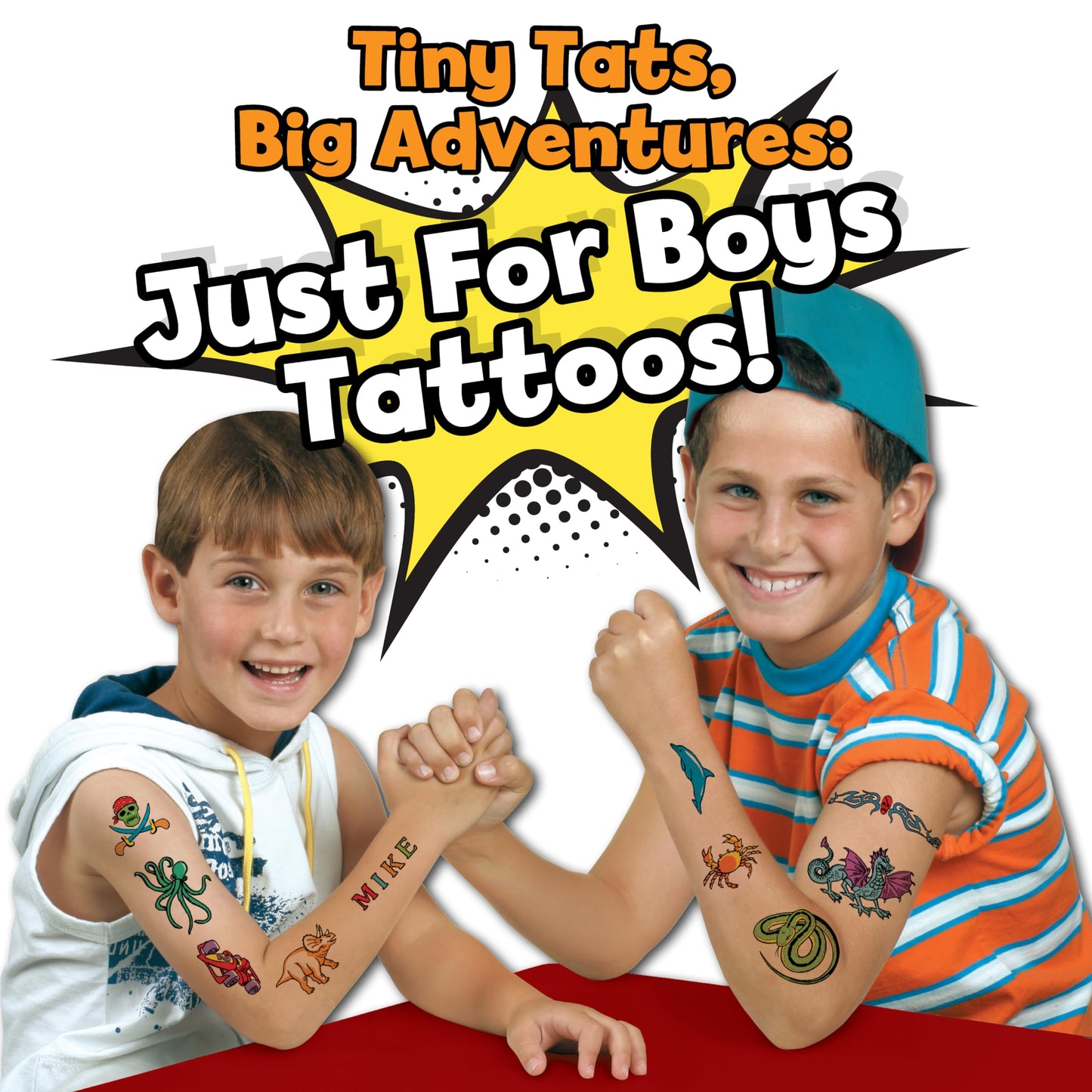 Small World Toys Creative - Just for Boys Tattoos