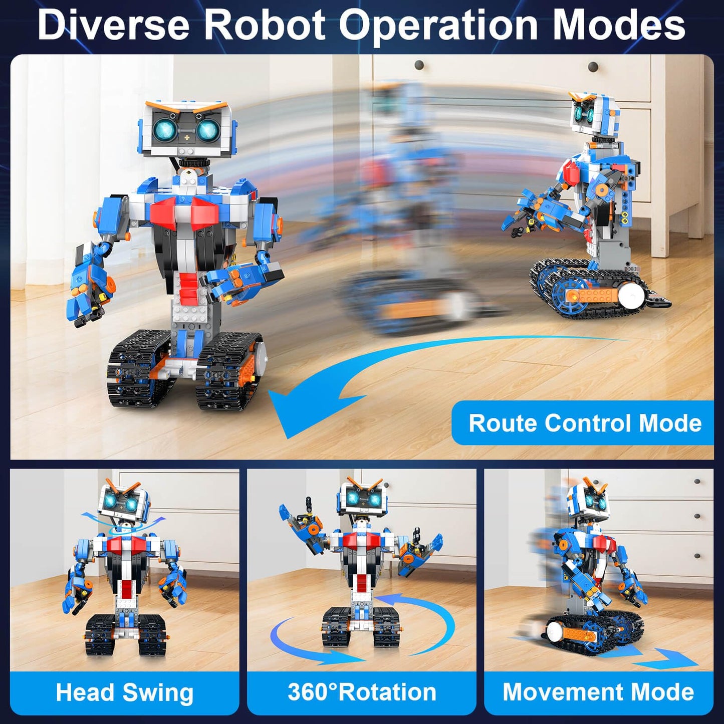 Robot Robotics for Kids Ages 8-12 Boys Girls with App & Remote Control, stem Toys for Boys Age 8-12, Build Your Own Robot STEM Building Sets Toys, Birthday (623 PCS)