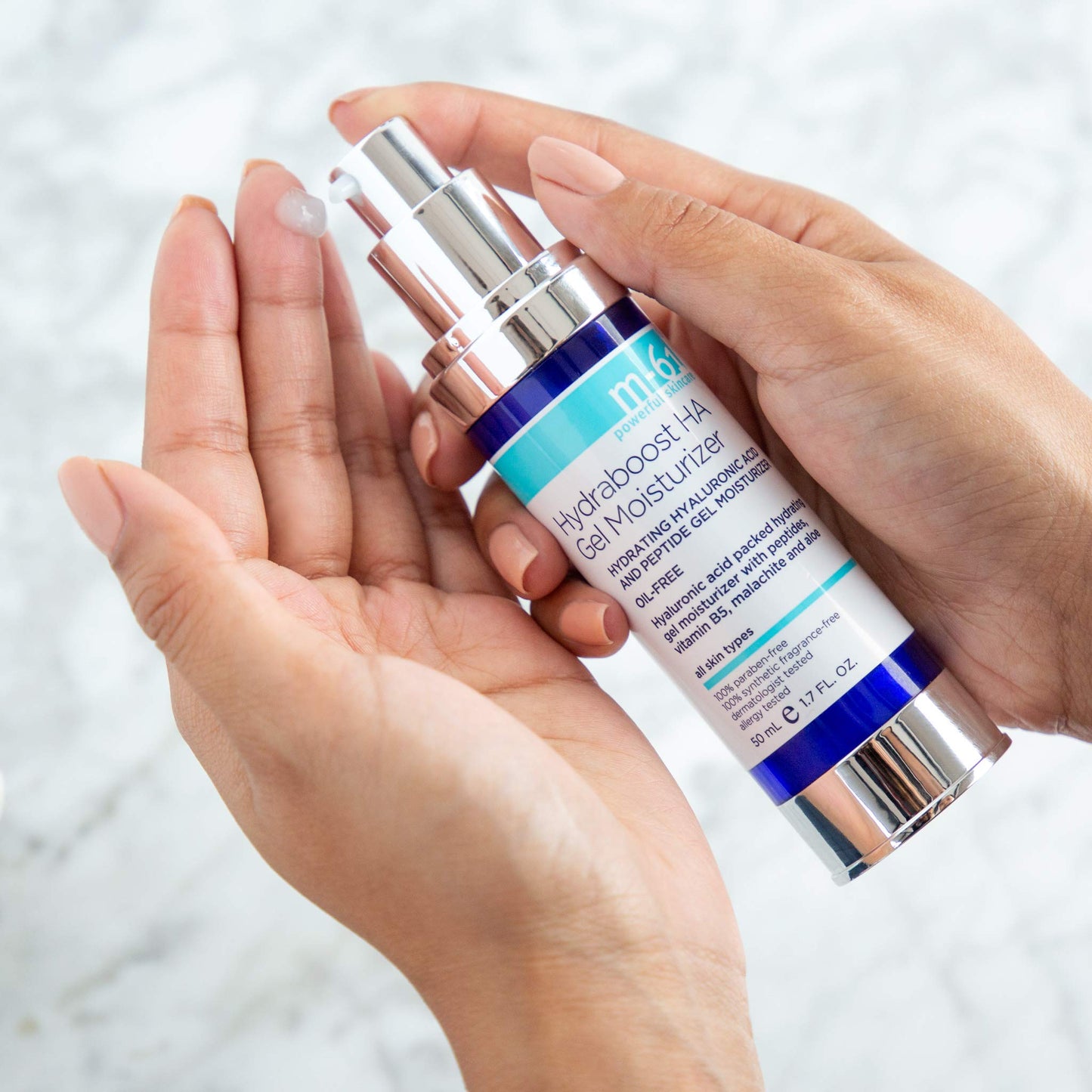 m-61 Hydraboost HA Gel Moisturizer - Hydrating and cooling oil-free gel moisturizer with hyaluronic, vitamin B5 & aloe