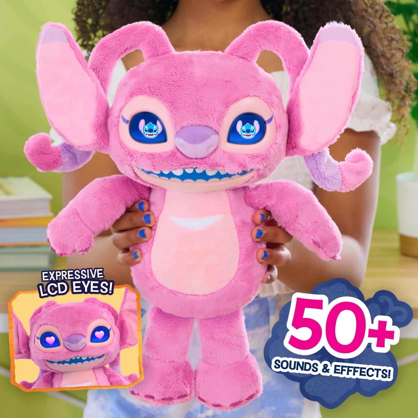 Just Play Stitch Many Moods Feature Plush - Angel