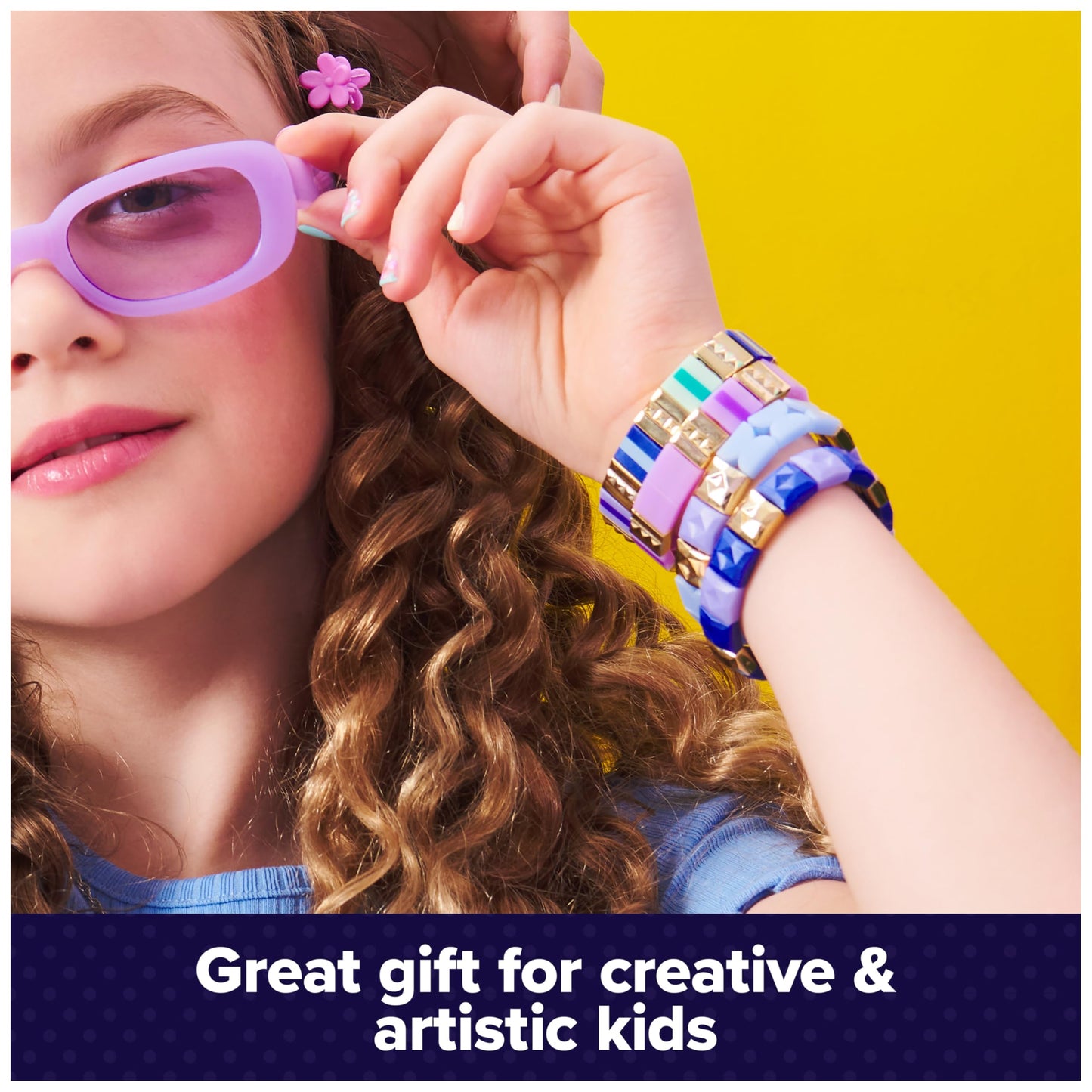 Cool Maker, PopStyle Bracelet Making Kit with 170 Beads, Make & Remake 10 (Packaging May Vary), Jewelry Kit, Gifts & Stocking Stuffers for Girls Ages 7 and up