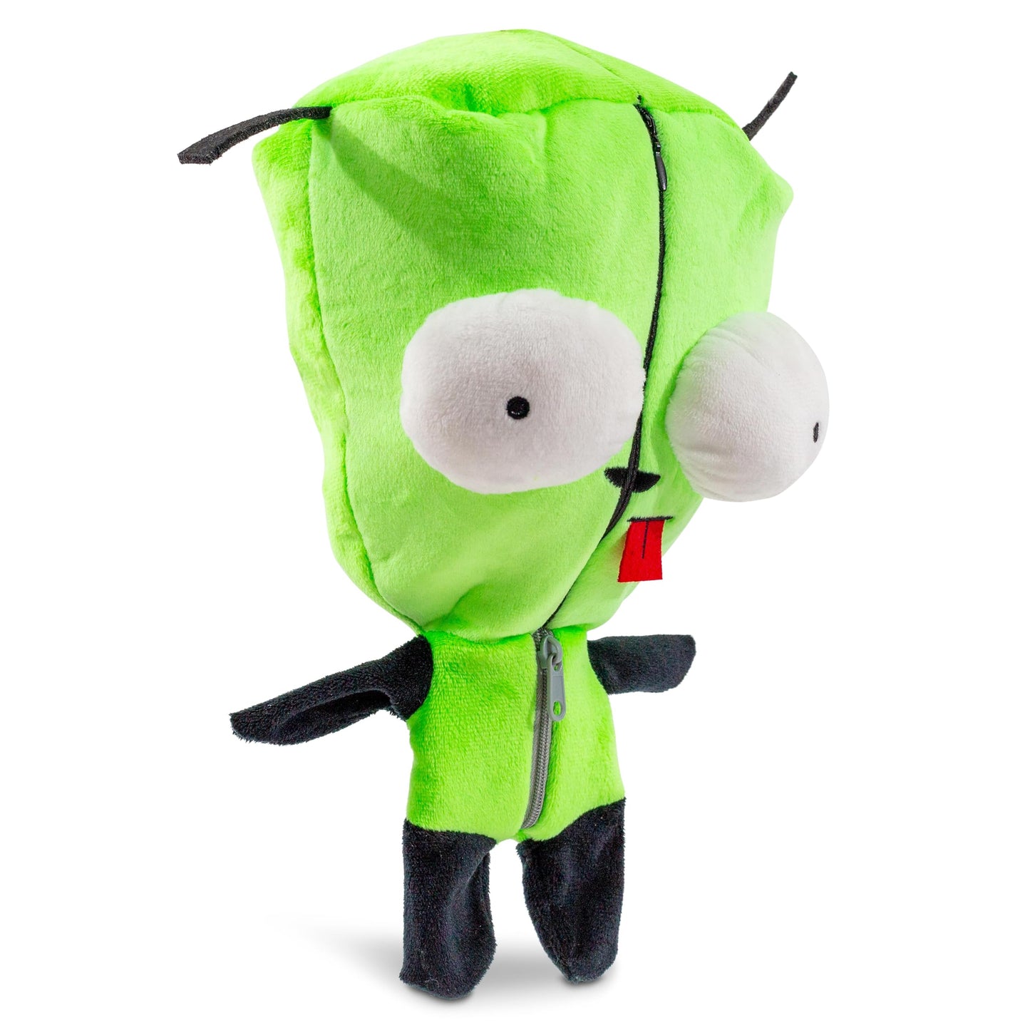 Invader Zim GIR With Removable Costume 10-Inch Collector Plush Toy, Large Soft Stuffed Animal