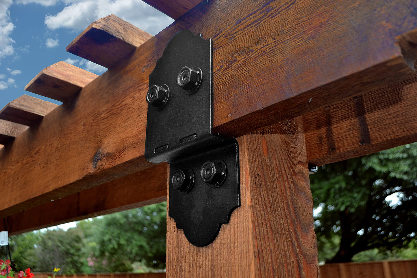 OZCO Laredo Sunset 6" Post to Beam Connector (2-PK)