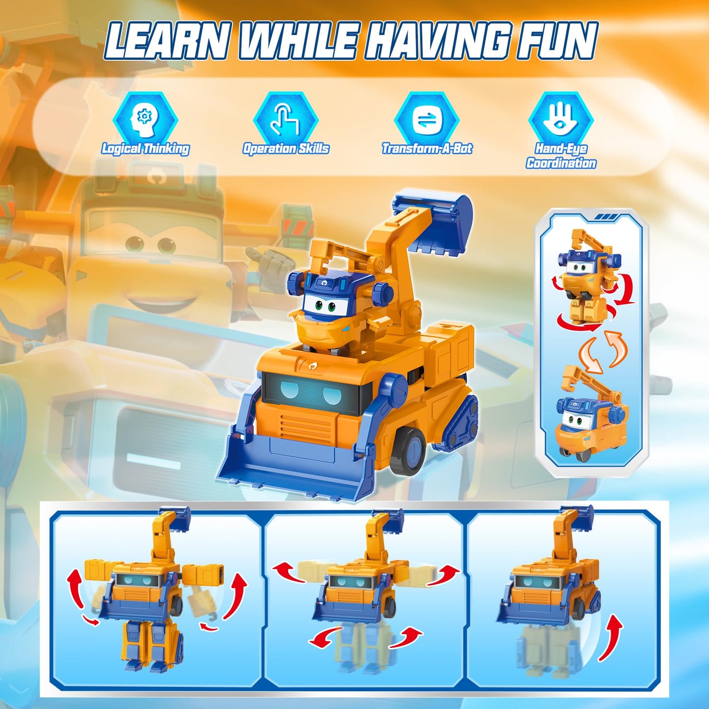 Super Wings Electric Robot Suit-Marty Toy for Kids