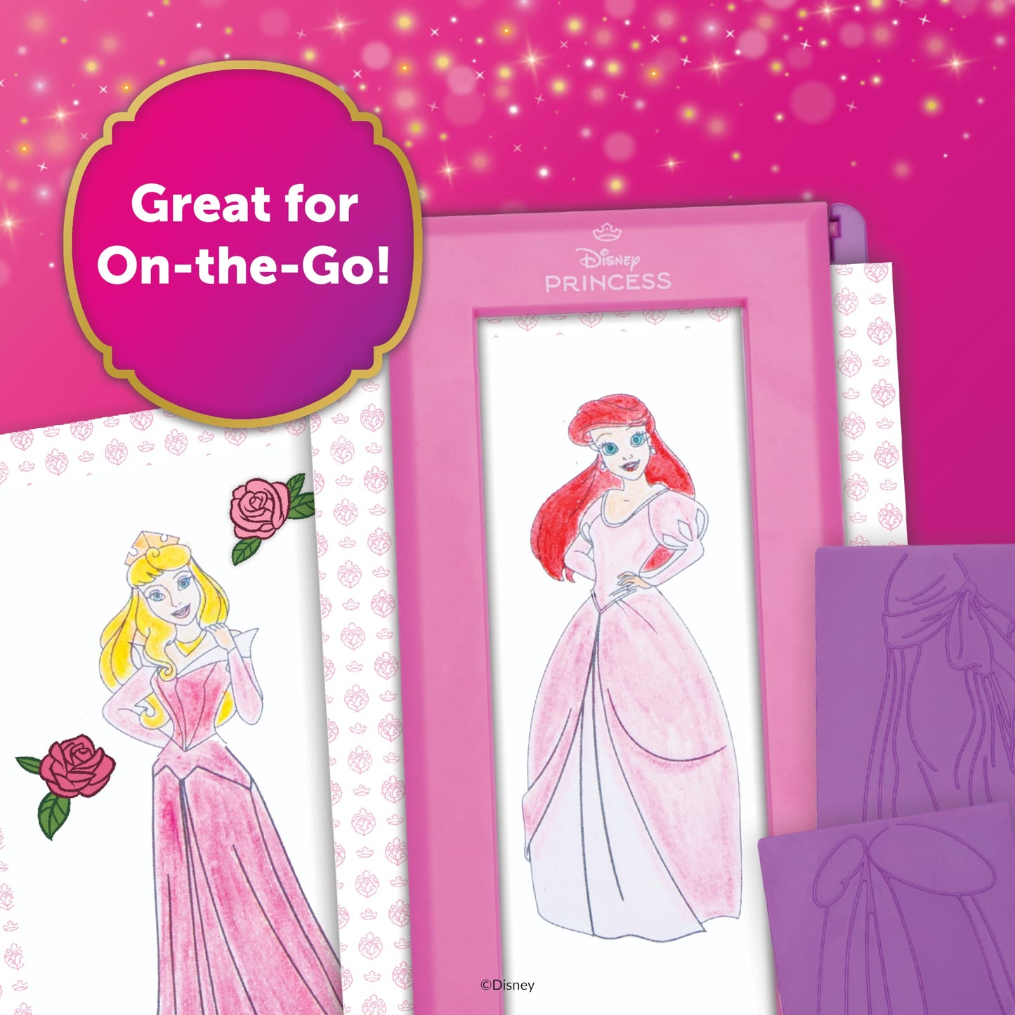 Fashion Plates Disney – Mix-and-Match Drawing Kit, Arts and Crafts