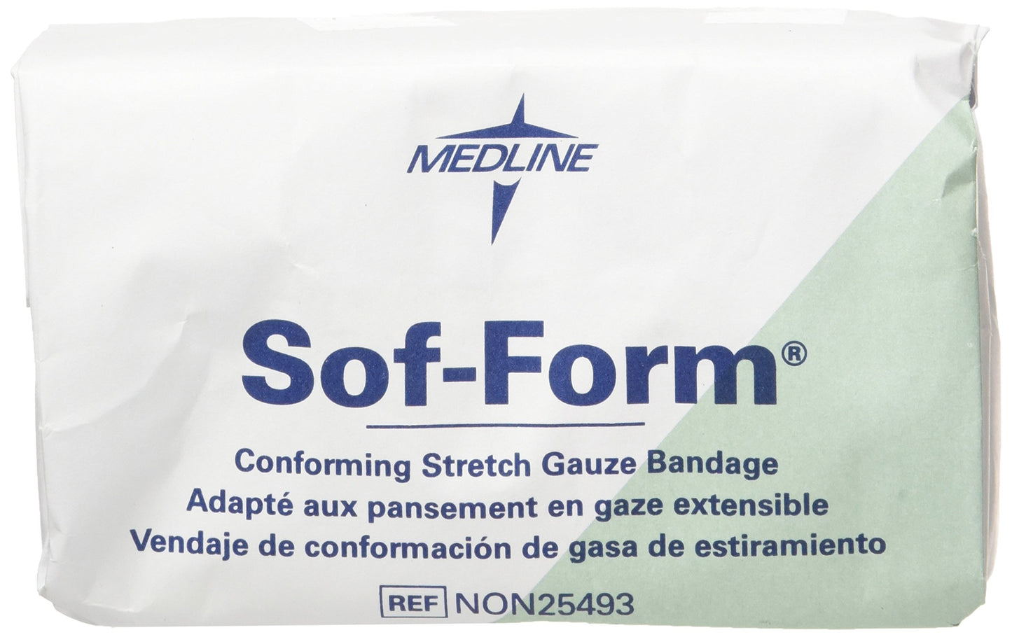 Medline Sof- Form Conforming Bandage, Non-Sterile, Not Made From Natural Rubber Latex, 3 in x 75 in, 96 Count