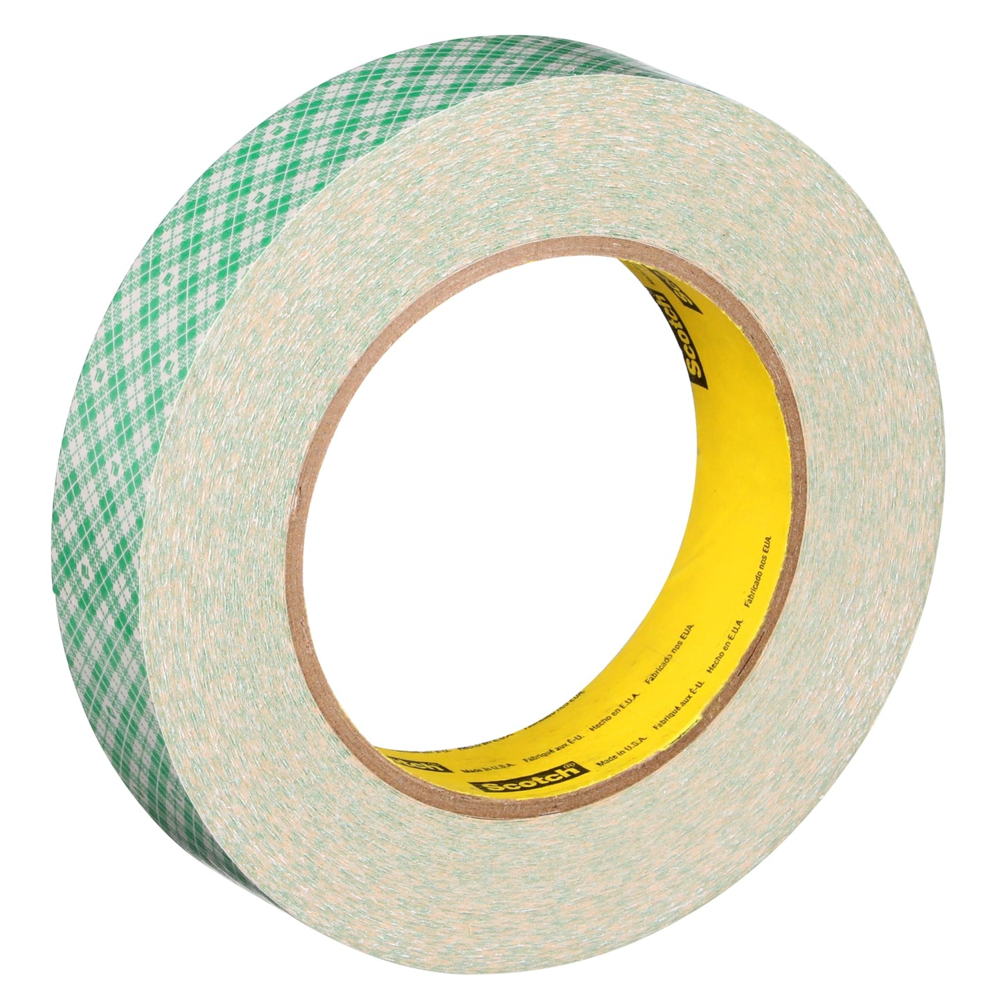3M Double Coated Paper Tape 410M, Natural, 1 in x 36 yd, 6 mil