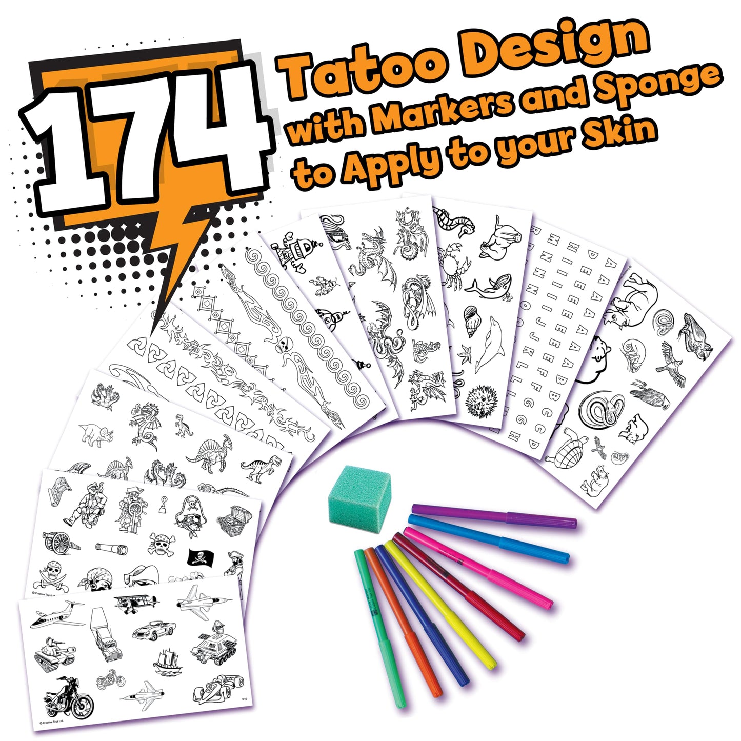 Small World Toys Creative - Just for Boys Tattoos