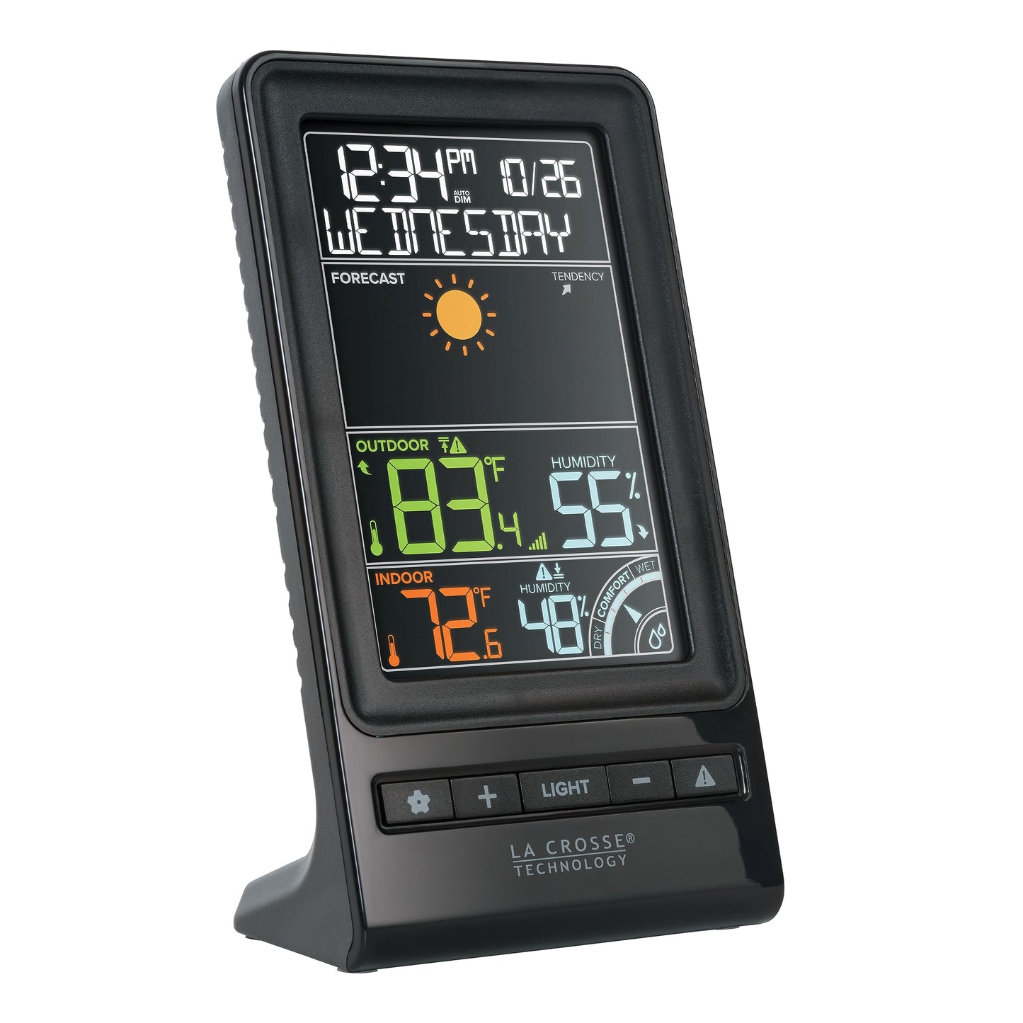 La Crosse Technology 308-1415C Digital Multi-Color Wireless Forecast Station